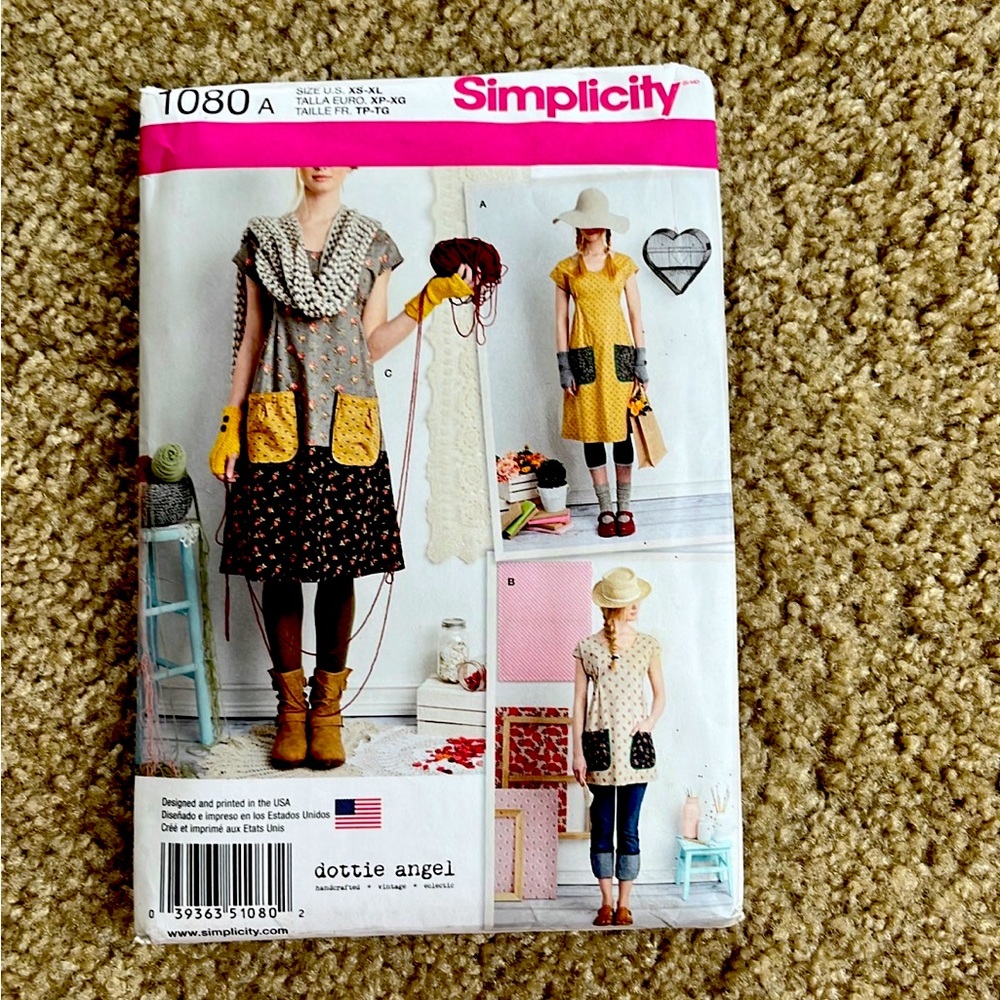 Dottie Angel Sewing Pattern 1080